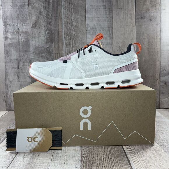 On Cloud Sky Running Shoes Athletic Sneakers Women's Size 7.5 I Girls' 6 White - Picture 11 of 12